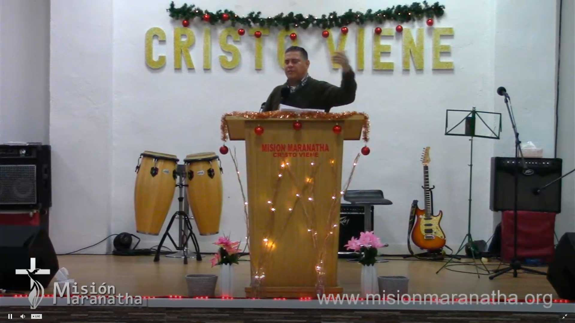 Culto Dominical 13-12-2020 – Misión Maranatha – Paiporta – Valencia – España
