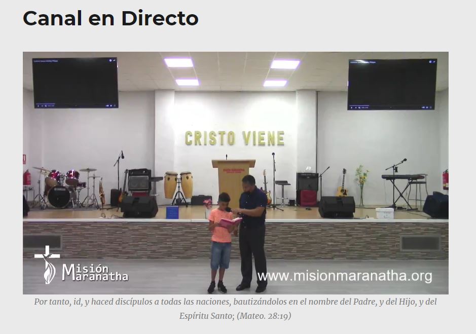 Culto Dominical 27-06-2021 – Misión Maranatha – Paiporta – Valencia – España