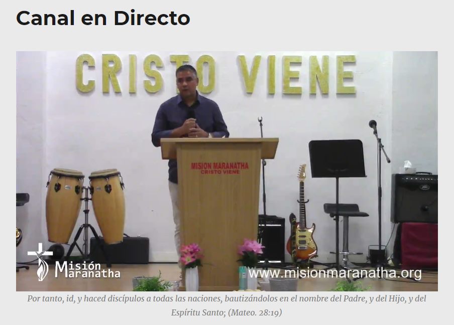 Culto Dominical 05-09-2021 – Misión Maranatha – Paiporta – Valencia – España