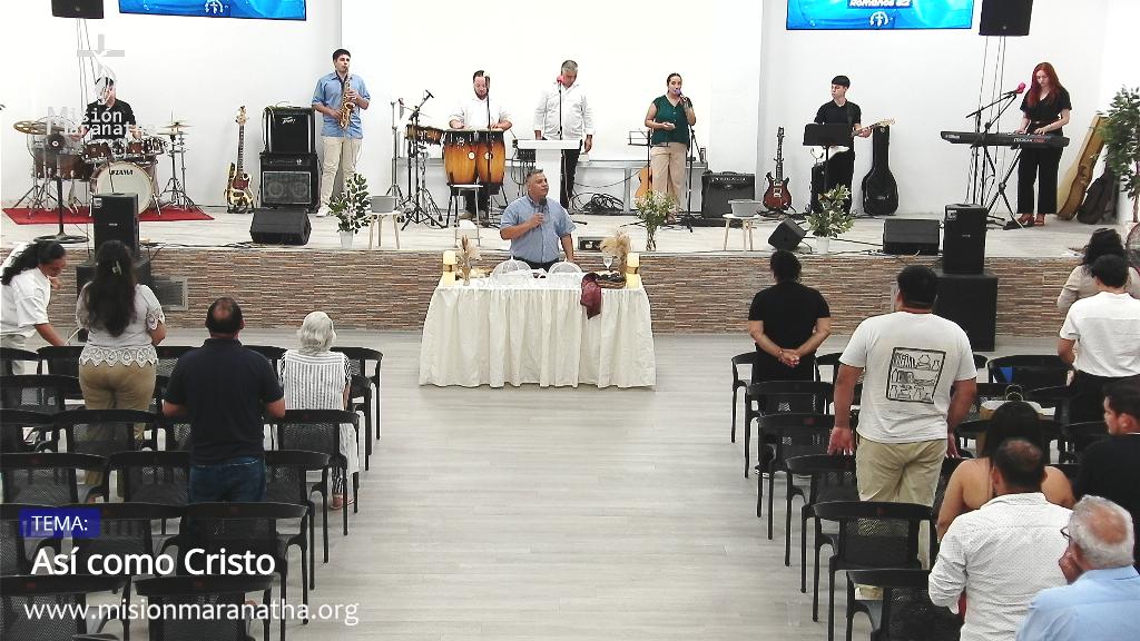 Grabación # Así como Cristo – Pr. Osvaldo Pérez Castro – 06/09/2026 –  Misión Maranatha – Paiporta – España.